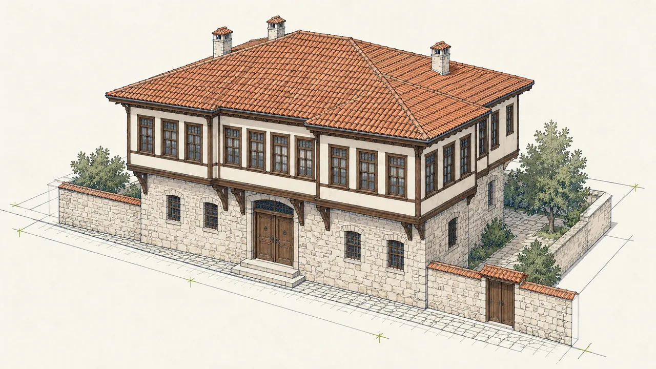 Gaydaroğlu Konağı restorasyon uygulaması